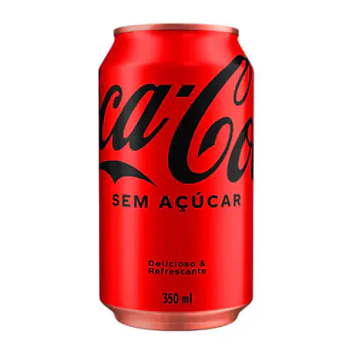 Refrigerante Coca-Cola sem Açúcar 350 Ml