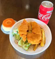 Marmita P Filé de Frango + Pudim + Refri Lata