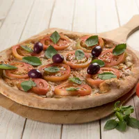 Pizza Vegana Broto de 25cm (6 pedaços)