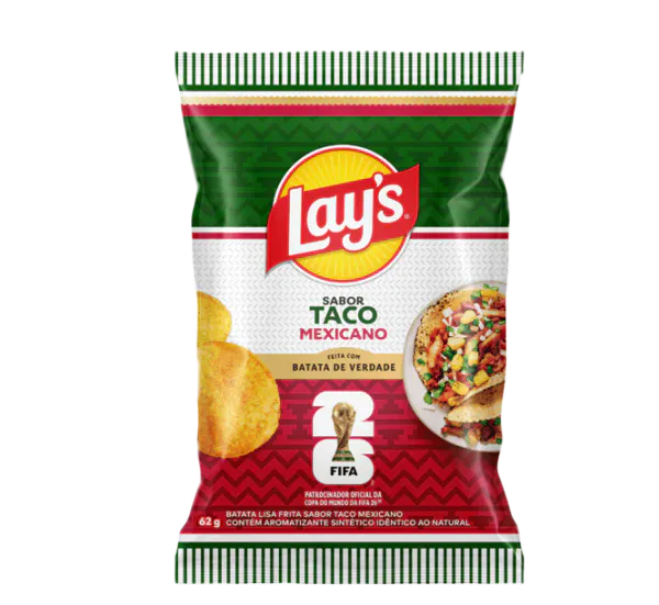 LAYS COPA TACO MEXICANO 62GX26