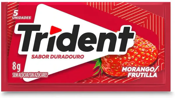 TRIDENT MORANGO 8G