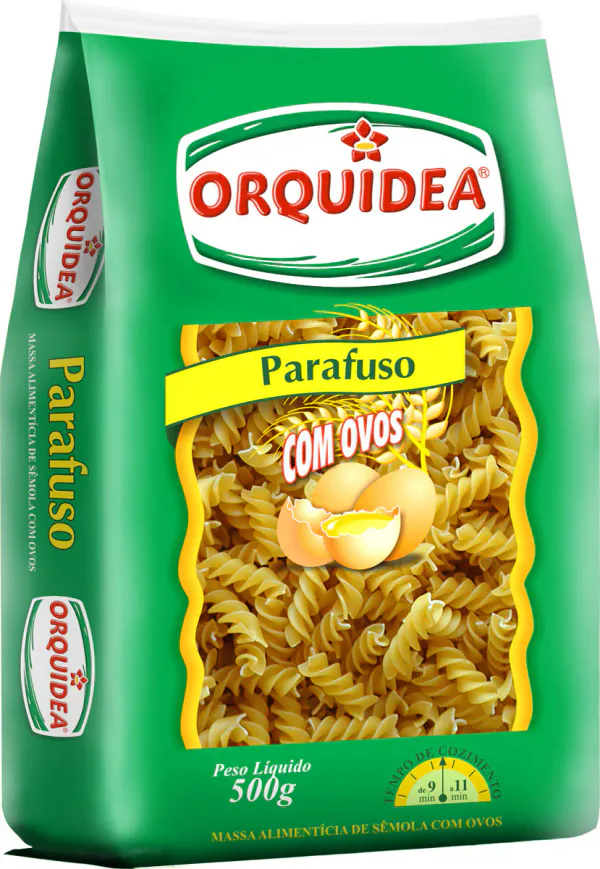 MACARRÃO ORQUIDIA PARAFUSO