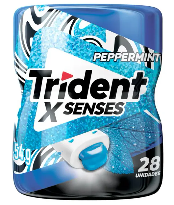 TRIDENT X SENSES PEPPERMINT POTE