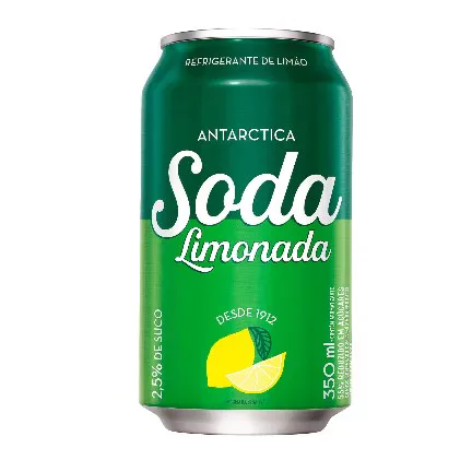 REFRIGERANTE SODA LIMONADA 350ML