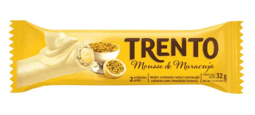 CHOCOLATE TRENTO MOUSSE DE MARACUJÃ 29G