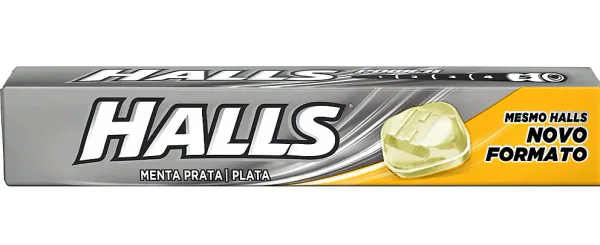 HALLS MENTA PRATA