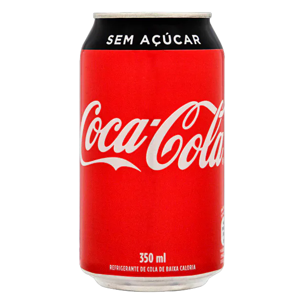 REFRIGERANTE COCA COLA ZERO 350ML