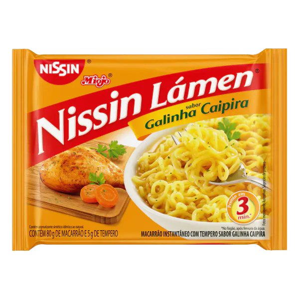 MIOJO NISSIN SABOR GALINHA CAIPIRA
