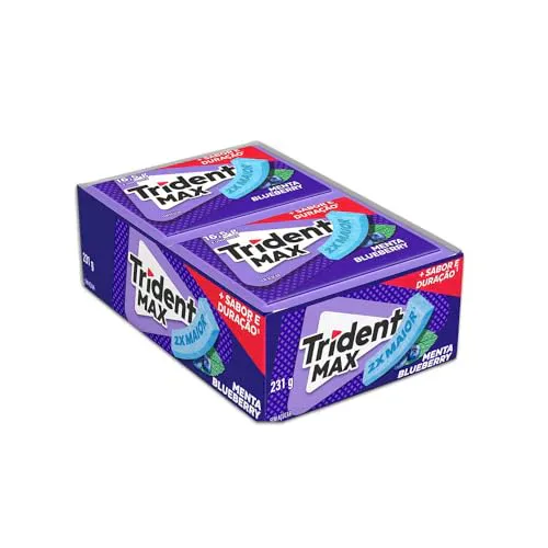 TRIDENT MAX MENTA BLUEBERRY