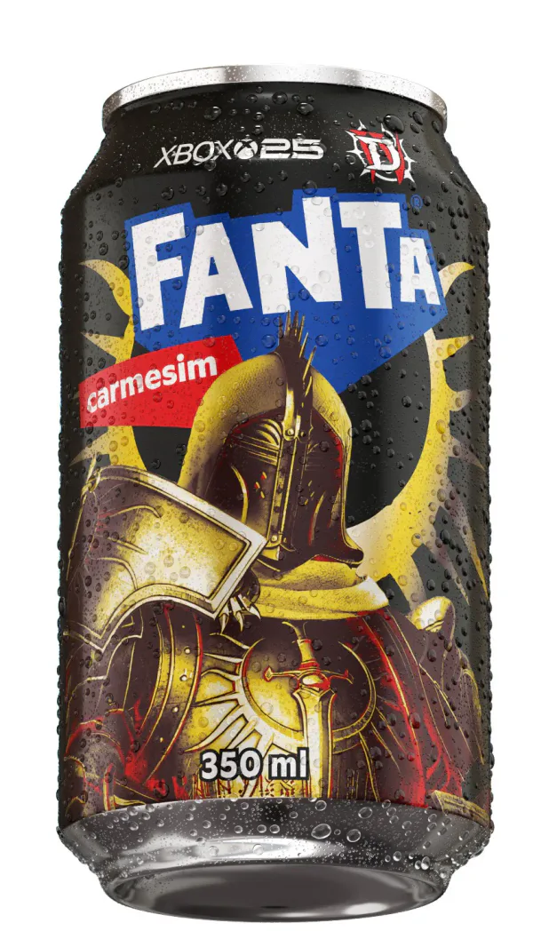 REFRIGERANTE FANTA CARMESIN  350ML