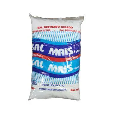 Sal Refinado Mais 1kg
