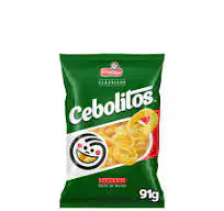 Salgadinho Cebola Elma Chips Cebolitos 91g