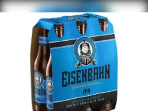 Cerveja Eisenbahn IPA Long Cx C/6 330ml