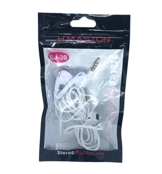 Fone Saquinho Com Microfone C/Borracha