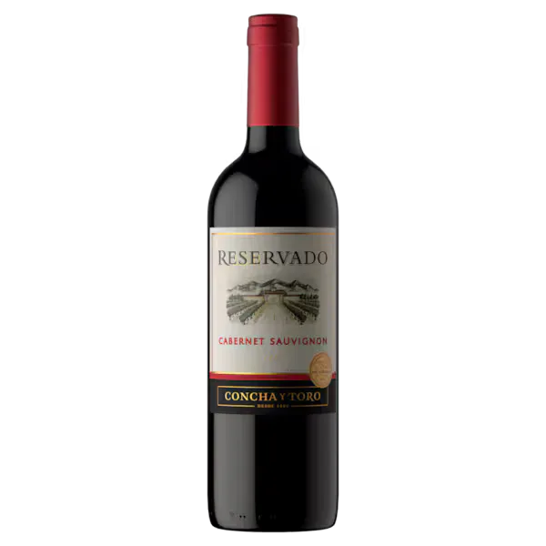 Vinho Chileno Tinto Meio Seco Reservado Cabernet Sauvignon Concha Y Toro 750ml