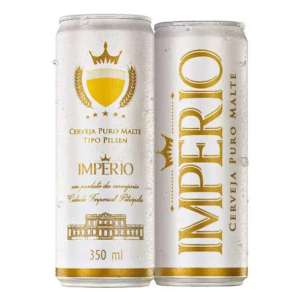 Cerveja Puro Malte Pilsen Império 350ml