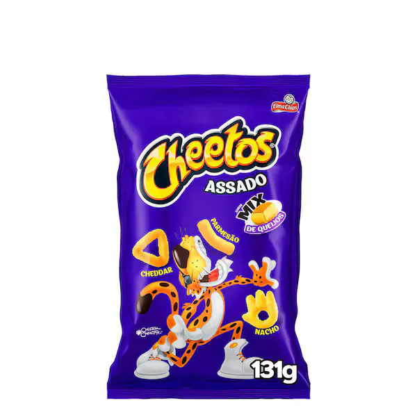 Salgadinhos de Milho Mix de Queijos Elma Chips Cheetos 131g