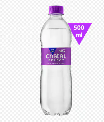 Água Mineral com Gás Cristal Select Pet 500ml
