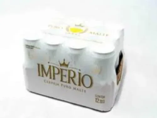 Cerveja Imperio Puro Malte Pilsen Cx C/12 350ml