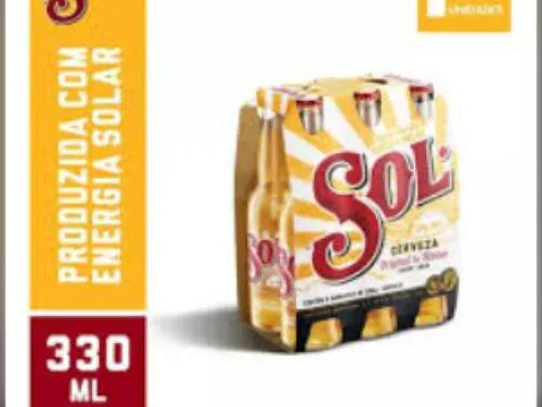 Cerveja Sol Long Cx C/6 330ml