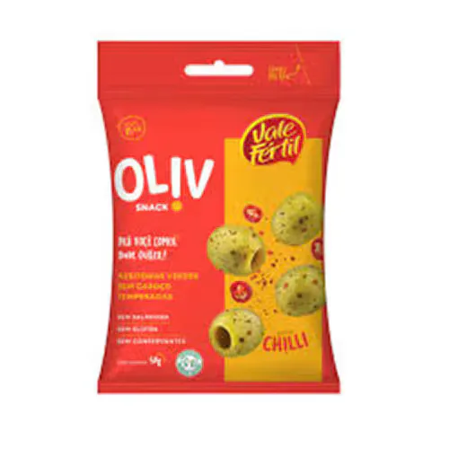 Snack Azeitona Vds.S/Caroco Chili Sach 50g