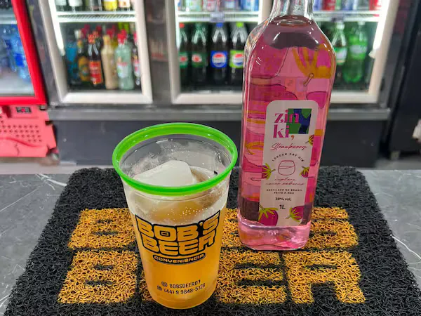 Copão Gin Zinky Morango
