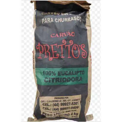Carvão Prettos 4kg