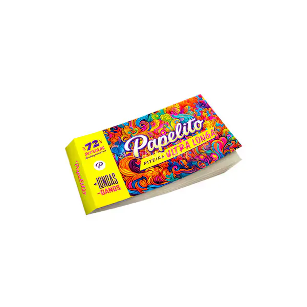 Piteira de Papel Ultra Longa Papelito 72 Folhas