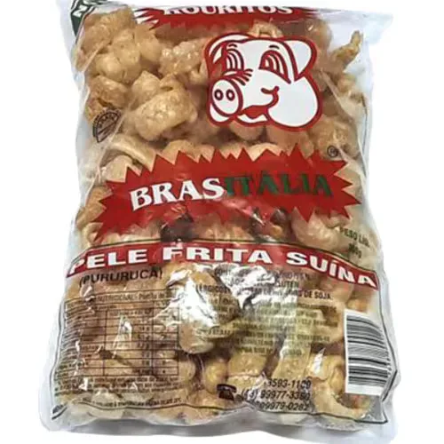 Salgadinho Pururuca Kouritos com Limão Brasitália 20g