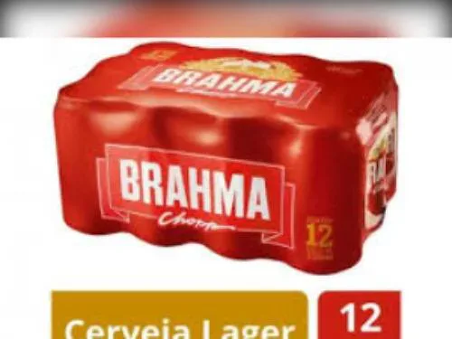 Cerveja Brahma Lata Cx C/12 350ml