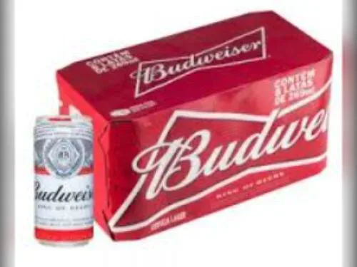 Cerveja Budweiser Cx C/12un 350ml