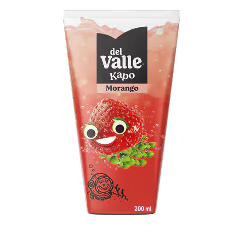 Refresco Adoçado Morango Del Valle Kapo 200ml