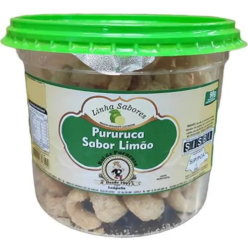 Pururuca com Limão Rei da Pururuca 90g