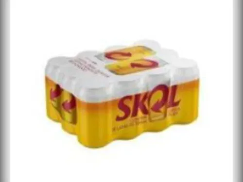 Cerveja Skol Lata 350ml Cx C/12