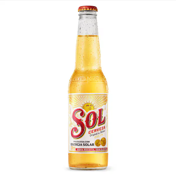 Cerveja Premium Long Neck Sol 330ml