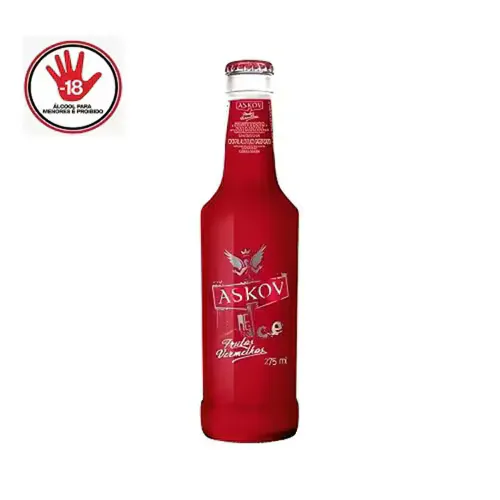Coquetel Ice Askov Frutas Vermelhas 275ml